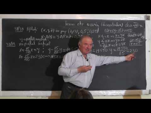 2/2 1435 Rapoarte Procente Proportii Probabilitati Marimi direct si Invers proportionale Clasa 8