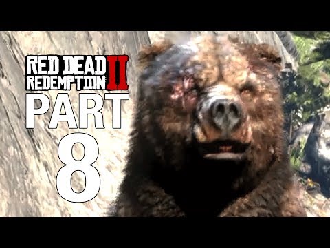 RED DEAD REDEMPTION 2 Full Walkthrough Part 8 - LEGENDARY BEAR - No Commentary
