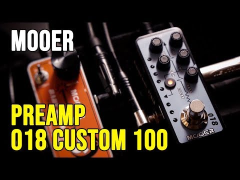 Mooer 018 Custom 100 Guitar Preamp Video Test