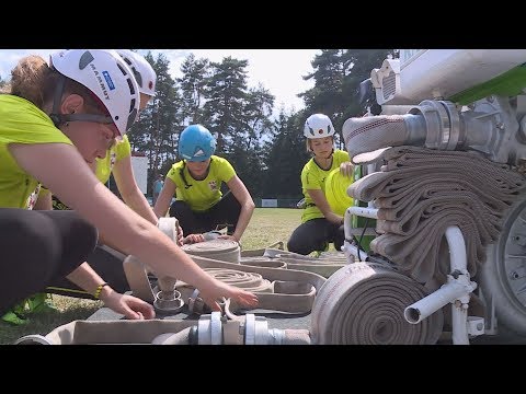 Hasičská súťaž vo Valči