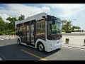 Minibus électrique Omnicar 6 Mètres 270 Km D Autonomie Batterie 114 KWh Suspension Pneumatiques