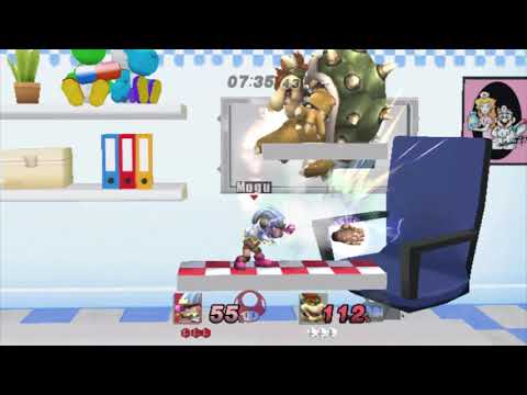 Project M EX Remix 0.65b - Geno VS Bowser on Doctor's Office