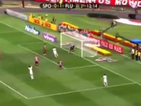 GOL DE BORGES CONTRA O FLUMINENSE