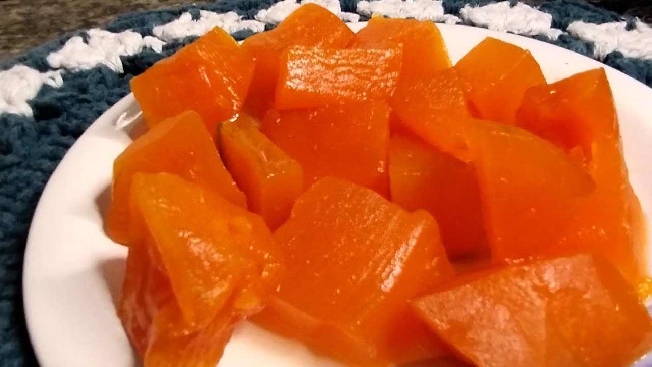 DOCE DE ABÓBORA CASEIRO,COM BICARBONATO DE SÓDIO@receitascomacriscarla