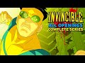 Every Invincible Title Card Intro Season 1 2 4k 60fps