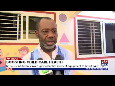 Boosting Child Care Health: Korle Bu Children's Ward gets essential medical equipment to boost care