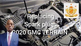 Yombo replaces spark plugs in the 2020 GMC Terrain