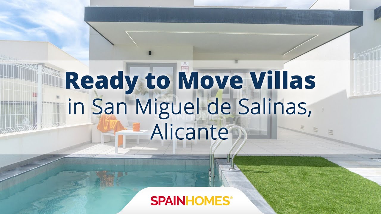 Ready to Move Detached Villas in San Miguel de Salinas, Alicante