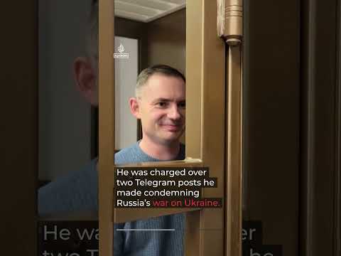 Russian opposition leader jailed over anti-war social media posts | AJ #shorts