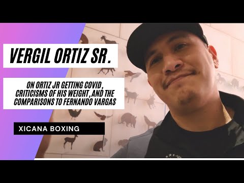 ORTIZ  SR. GOES OFF! "VERGIL FLATLINES KEITH THURMAN!" WANTS ONE MORE FIGHT BEFORE CRAWFORD.