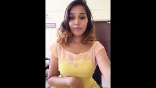 Anikha surendrans previous live  video