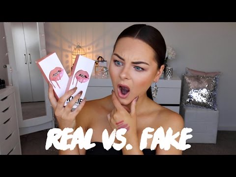 HOW TO SPOT A FAKE KYLIE LIP KIT?! ♡ Real vs Fake (Koko K)