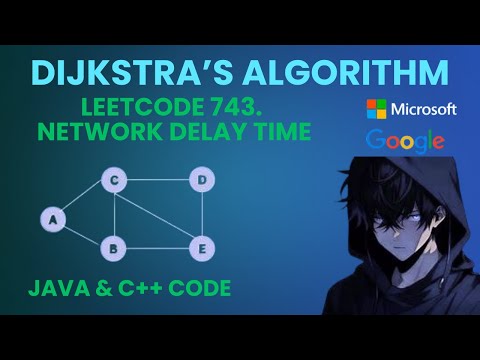 Network Delay Time | LeetCode 743 | Dijkstra’s Algorithm | Java & C++ code