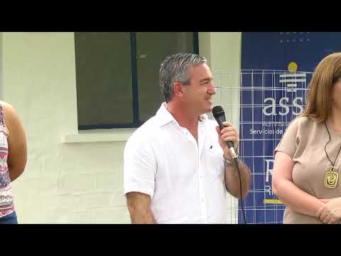 Ceremonia de inauguración de policlínica en Sarandí de Navarro