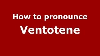 How to pronounce Ventotene
