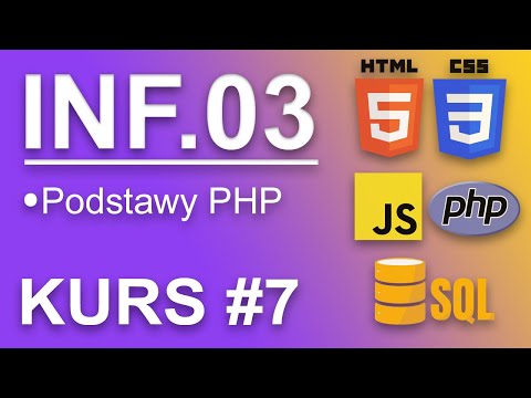 Kurs INF.03 #7 | PHP Część 1