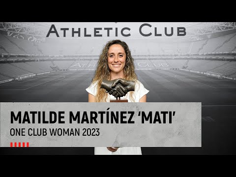 Imagen de portada del video Matilde Martínez 'Mati' – One-Club Woman 2023 I Athletic Club - Real Betis