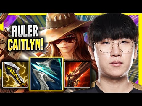 RULER IS A BEAST WITH CAITLYN! - GEN Ruler Plays Caitlyn ADC vs Jhin! | Season 2022