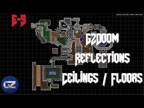GZDoom Mapping -  Reflections Ceilings / Floors - Tutorial 9 | Ultimate Doom Builder(UDB)