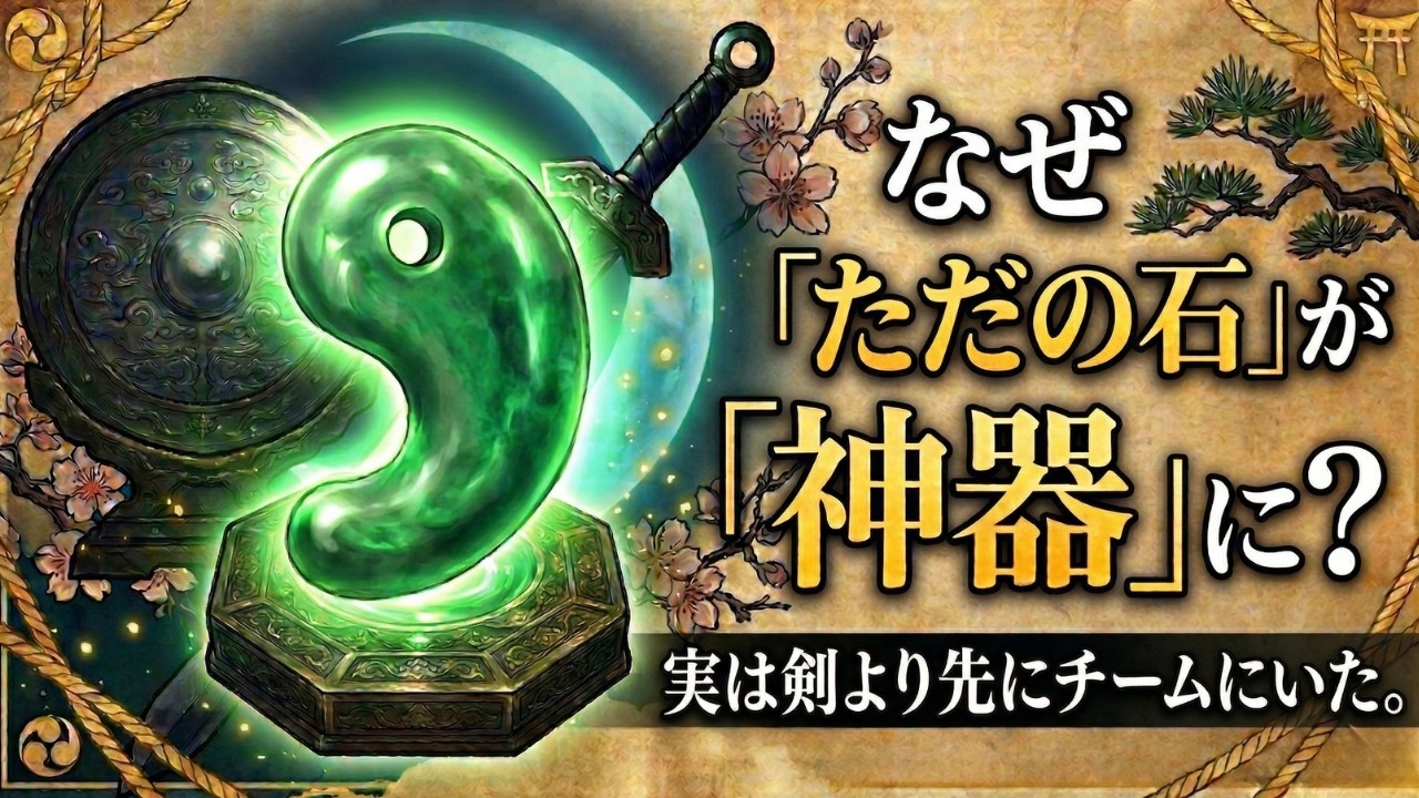 なぜ「ただの石」が三種の神器になったのか？