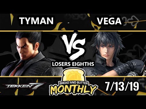 BnB 14 Tekken 7 - Tyman (Kazuya) Vs. Vega (Noctis) - T7 Losers Eighths