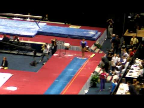 Vanessa Zamarripa VT1 2010 US Nationals Day 2, (Cheng Fei Vault)