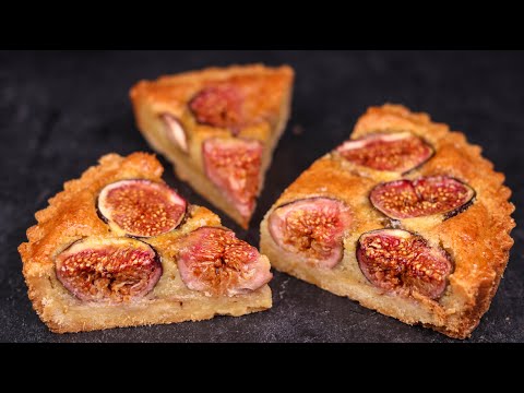 Super Easy and Delicious Fig & Hazelnut Tart Recipe
