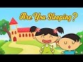 Are You Sleeping Brother John | Frère Jacques in English | Nursery Rhymes for Kids by Luke & Mary