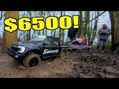 'Extreme Mud' Testing The Biggest RC Trucks in the World!