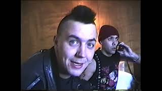 The Exploited - RARE and excellent pre show footage - The Ritz, NYC. 1988