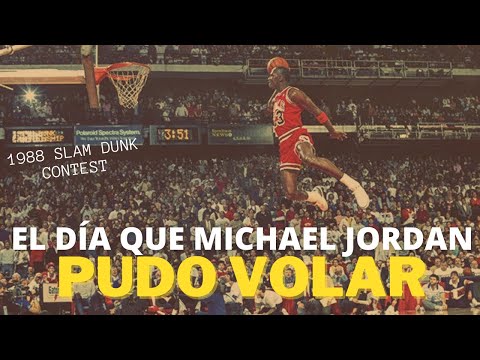 El día que MICHAEL JORDAN pudo VOLAR ✈ 🏀 1988 Slam Dunk Contest 🔥