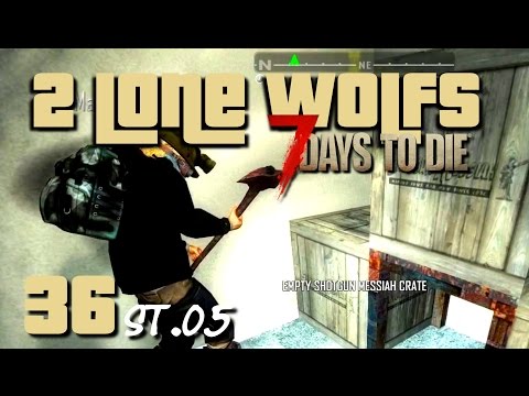 2 Lone Wolfs - Wahnsinn..?? [S05 E36] [Gameplay German Deutsch] [7 Days To Die A14]