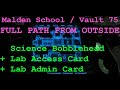 Fallout 4 Vault 75 Bobblehead + BOTH CARDS lab access card + lab admin card location guide how to