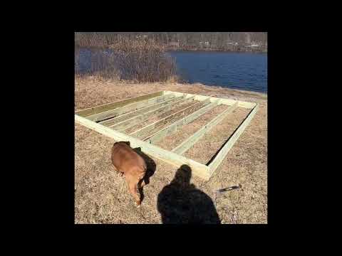 DIY Floating Dock with Barrels- FULL DETAILED BUILD