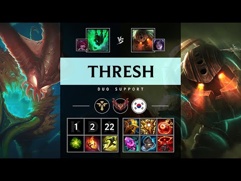 Thresh Support vs Nautilus - KR Grandmaster Patch 25.07