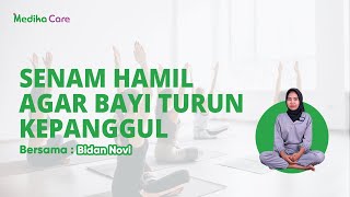 Download lagu Senam Hamil Agar Bayi Turun Ke Panggul | Bidan Novi mp3