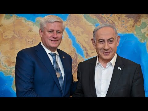 LILLEY UNLEASHED Leadership on display as former PM Harper visits Israel