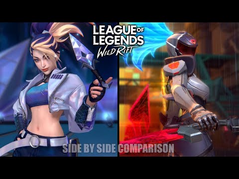 KDA Akali & Project Akali | Comparison | WR