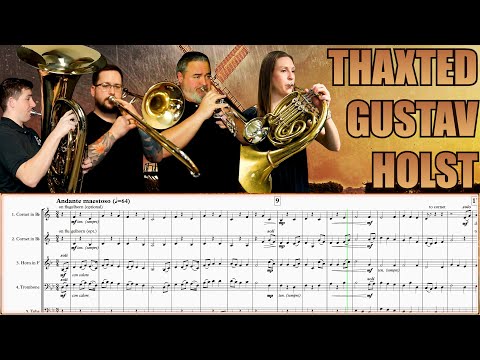 Gustav Holst "Thaxted" (from The Planets: Jupiter) - FLUGEL, CORNET, HORN, TROMBONE, TUBA