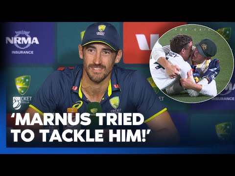 'Lucky Alex has played AFL!' 😅 Starc talks stellar Carey catch & 'tough' Lyon call | Fox Cricket