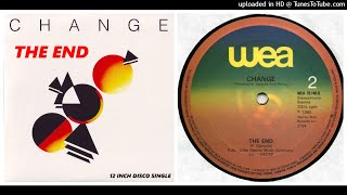 CHANGE - The End (12'' Maxi Single) 1980 italo disco space synth-pop electronic 80s Hi-NRG EURODISCO