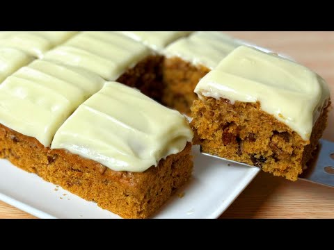 Easy Carrot Cake Recipe | Moist & Soft | Spicy foodz