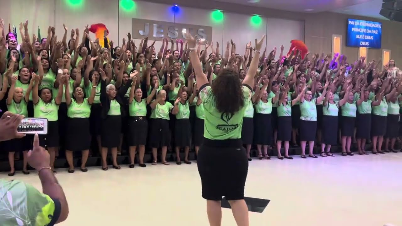 Coral das Mulheres da IEADAM/ JUTAI no Congresso de 2023