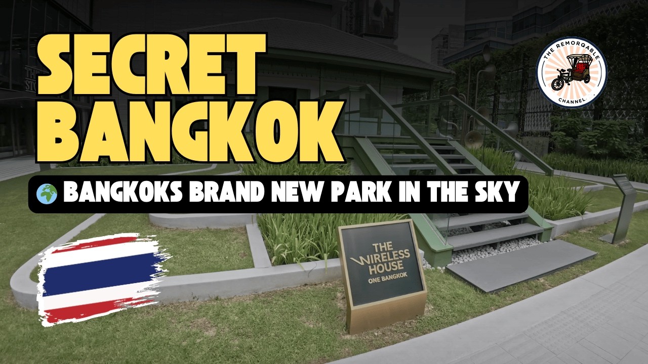 Walking Bangkok’s Newest Mega Mall &amp; Skywalk 🌆 Dusit Central Park Tour