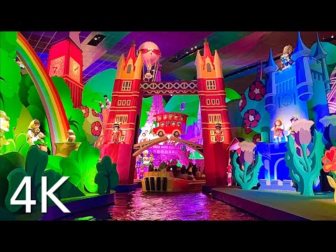 [4K] "it’s a small world" - FULL RIDE - Disneyland Paris 2023