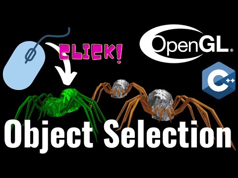 Selecting 3D Objects With The Mouse Using OpenGL // OpenGL Tutorial #31