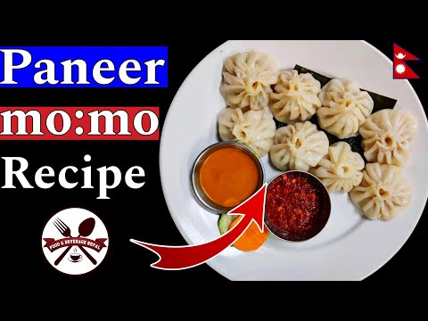 पनीर मःमः बनाउने सजिलो तरीका || How To Make Paneer MoMo At Home || Paneer momo recipe || F&B Nepal