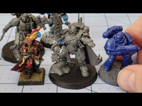 Games Workshop: Primaris Captian in Phobos Armor built!