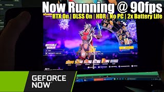 Steam Deck OLED: GeForceNOW Runs At 90FPS!