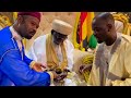 SHEIK JAMIU AMI OLOHUN PAY SURPRISE VISIT TO 103 YEARS OLD IMAM OF CHANA IN HIS RESIDENT AT ACCRA